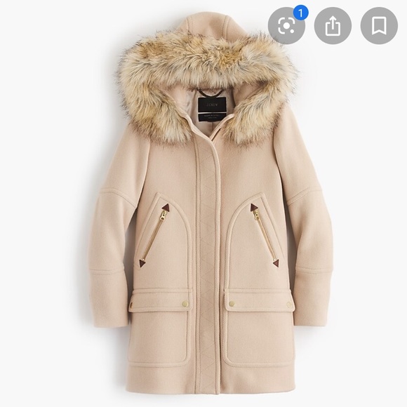 J. Crew Jackets & Blazers - J.Crew Dusty Ginger Stadium Cloth Chateau Parka